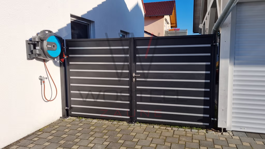 Zäune, Moderne, Sichtschutz, Aluminium – zaune-0131.avif