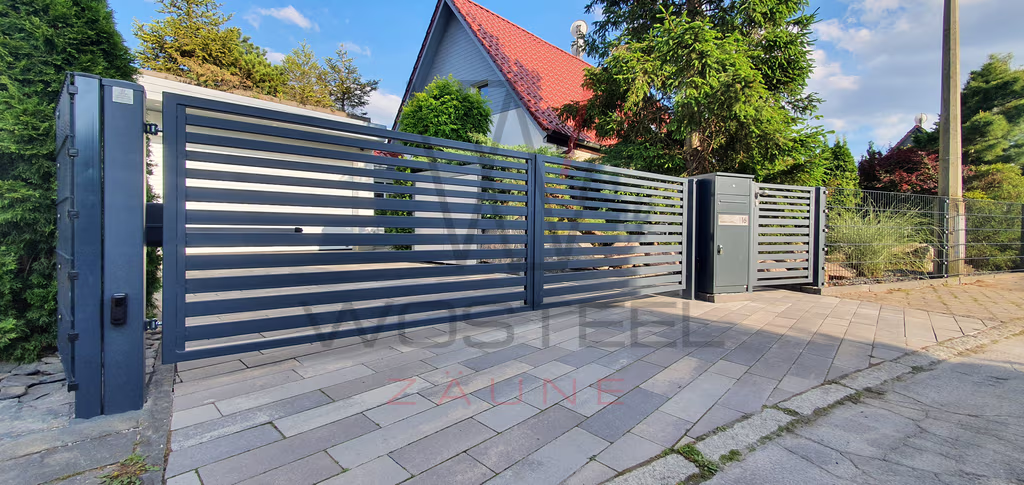 Zäune, Moderne, Aluminium – zaune-0175.avif