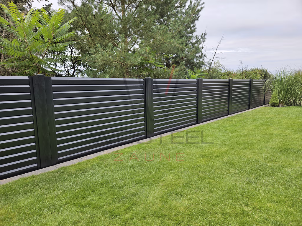 Zäune, Moderne, Sichtschutz, Aluminium – zaune-0237.avif