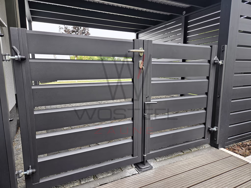 Zäune, Moderne, Aluminium – zaune-0240.avif