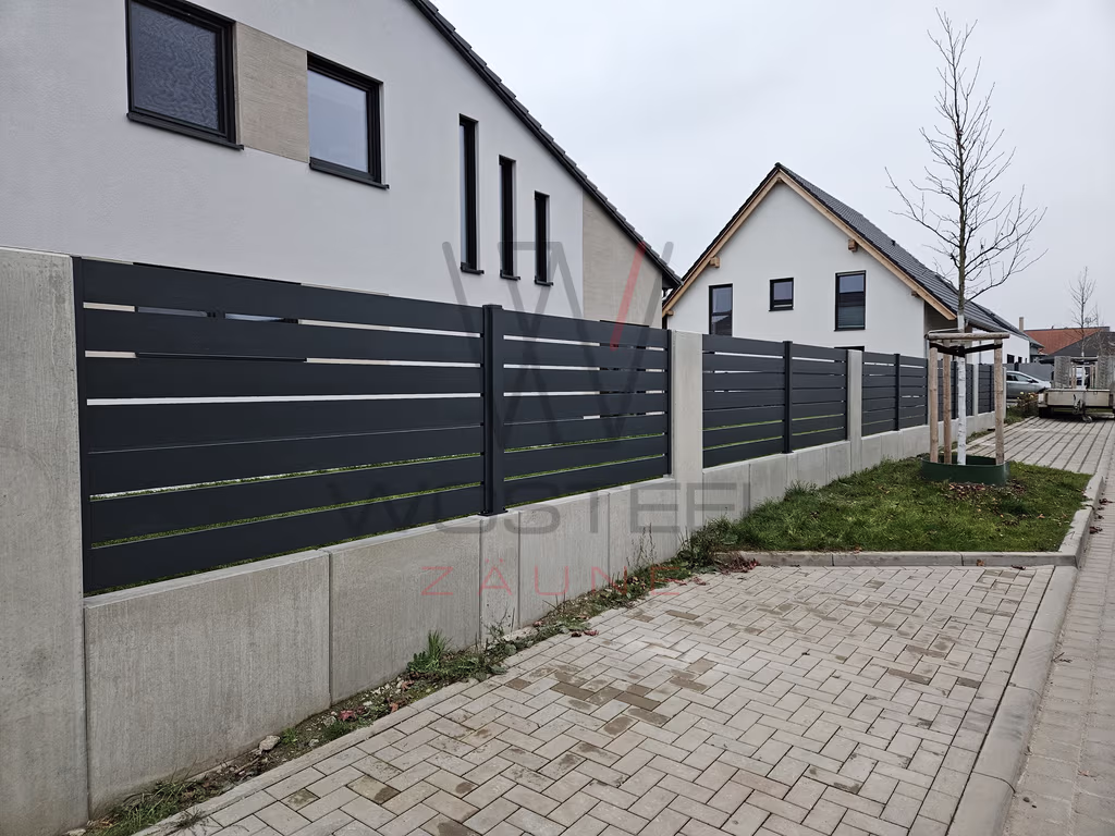 Zäune, Moderne, Aluminium – zaune-0250.avif
