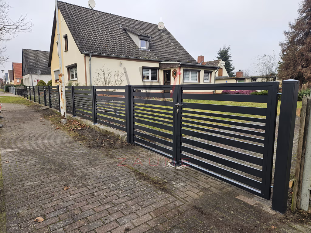 Zäune, Moderne, Aluminium – zaune-0256.avif