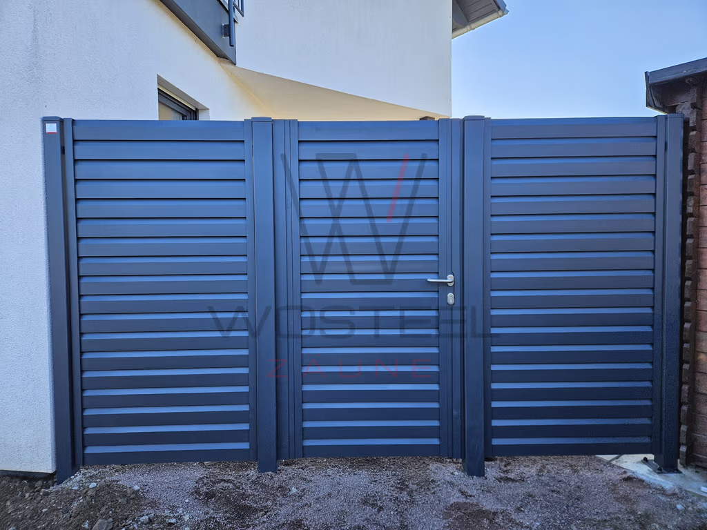Zäune, Moderne, Sichtschutz, Aluminium – zaune-0305.avif