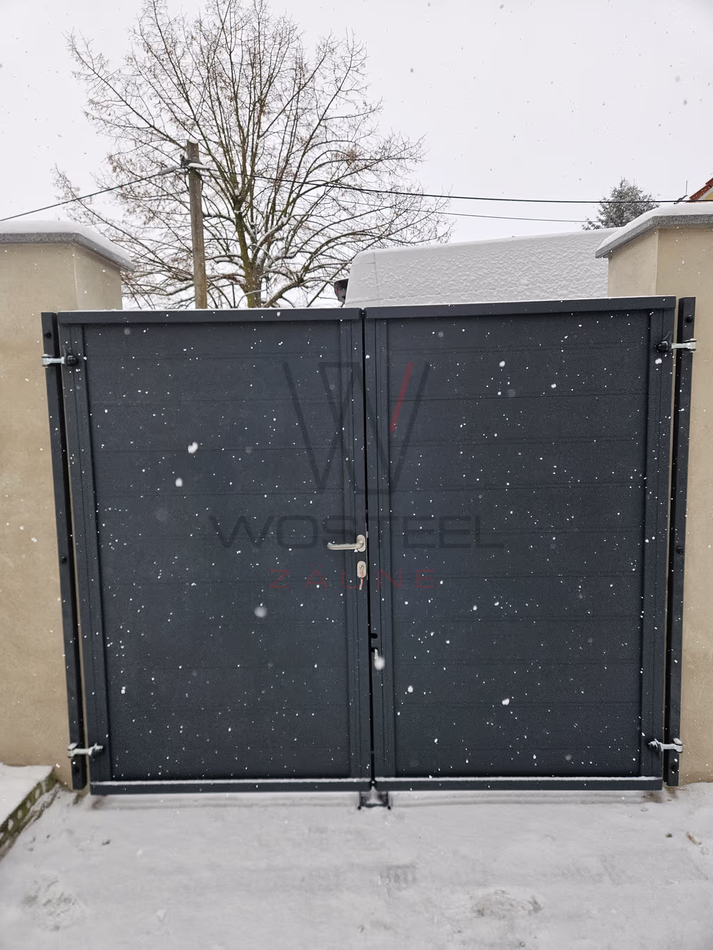 Zäune, Moderne, Sichtschutz, Aluminium – zaune-0329.avif