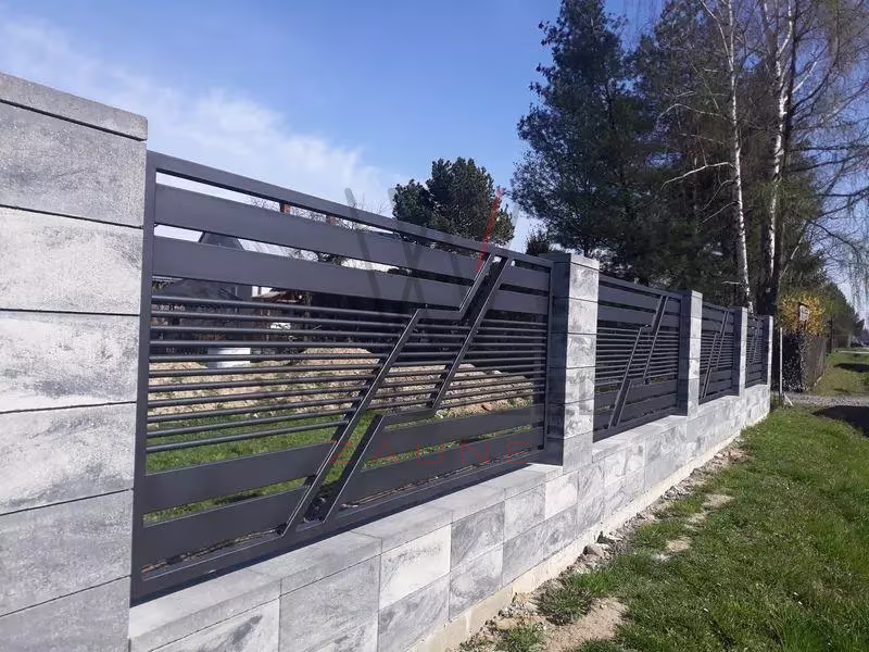 Zäune, Moderne, Aluminium – zaune-0382.avif